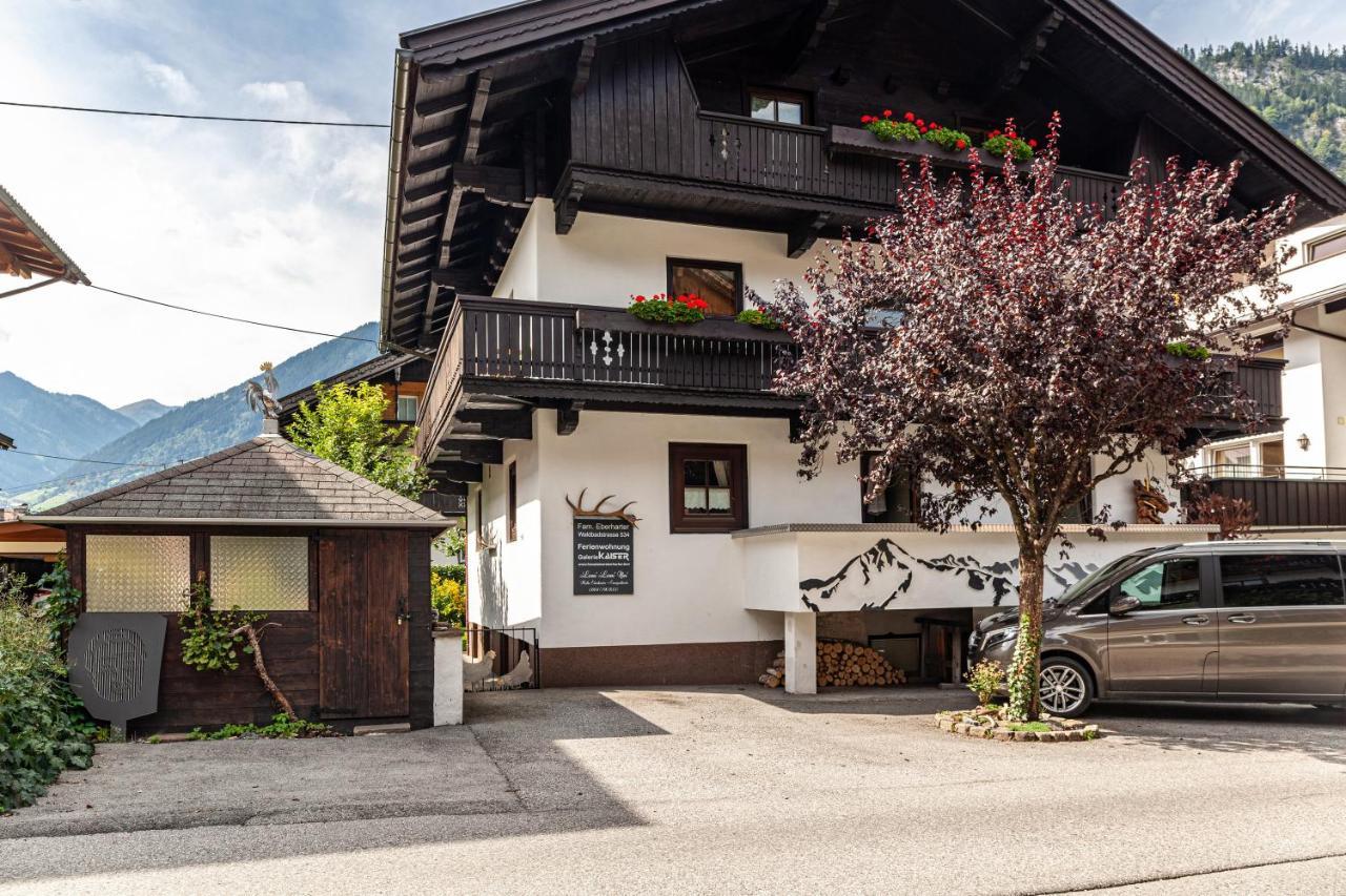 Ferienwohnung Galerie Kaiser Mayrhofen Zewnętrze zdjęcie