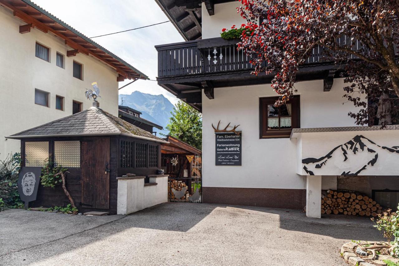 Ferienwohnung Galerie Kaiser Mayrhofen Zewnętrze zdjęcie